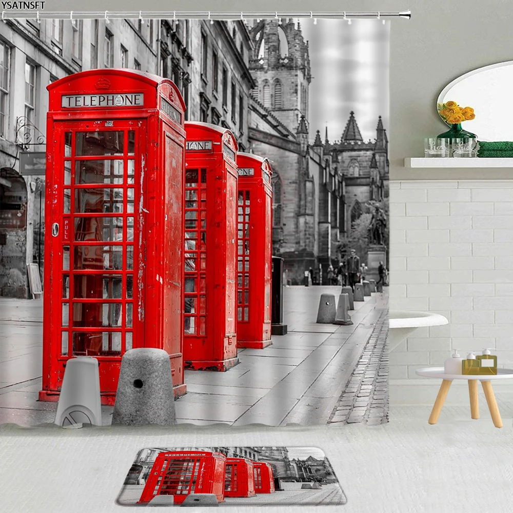 2 шт. противоскользящие занавески для ванной комнаты | Дом и сад