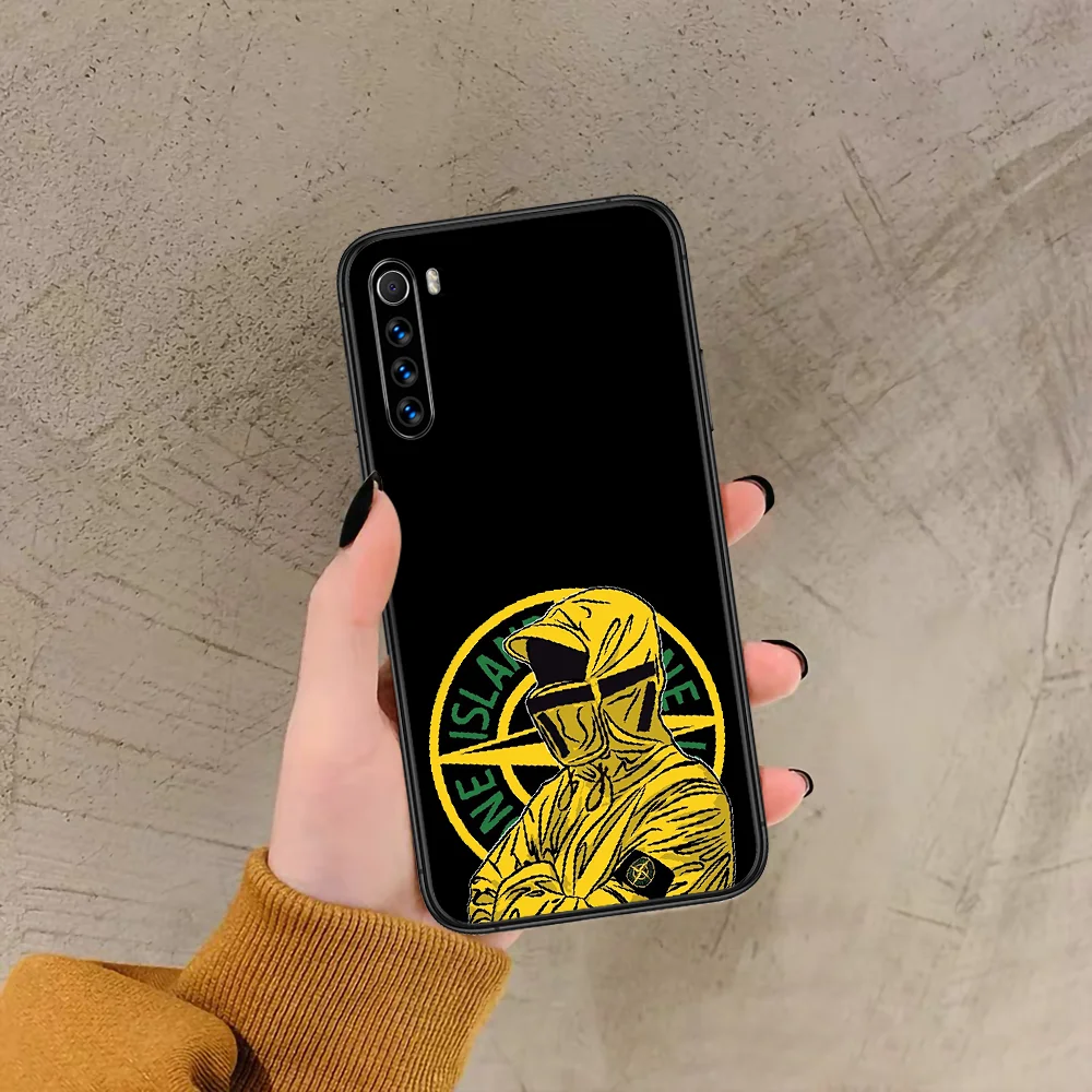 

Brand Island And Stones Phone Case For Xiaomi Redmi Note 7 8 8T 9 9S 4X 7 7A 9A K30 Pro Ultra black Funda Tpu Waterproof Soft