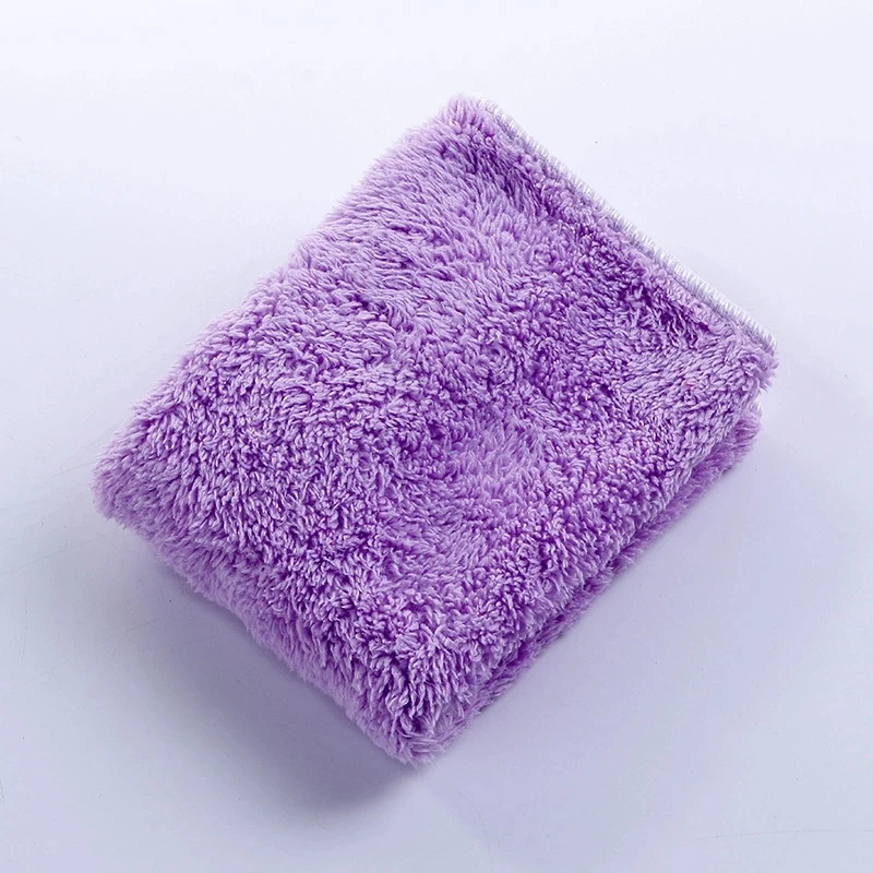 Плотное Коралловое флисовое домашнее супер впитывающее полотенце из микрофибры