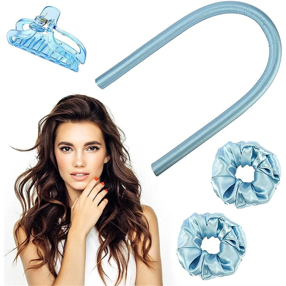 

Heatless Curling Rod Headband Lazy Curler Silk Curling Ribbon Silk Curling Ribbon Heatless Hair Curling Ribbon Make Hair Curly