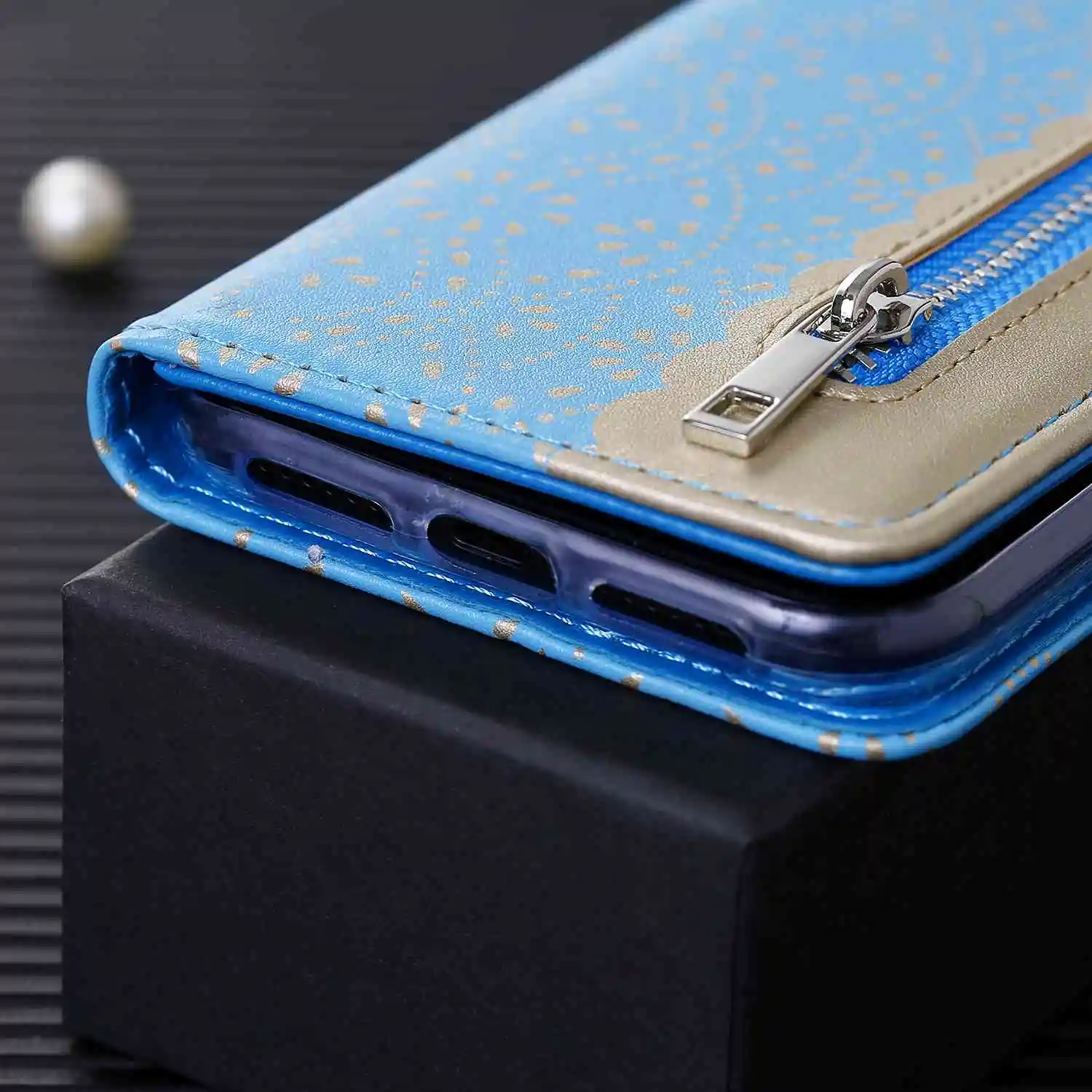 Кожаный чехол для iphone 6 6S 7 8 Plus XR X XS Max 11 Pro Max на молнии Держатель для карт кошелек чехол для iphone 6plus 7plus 8plus чехол