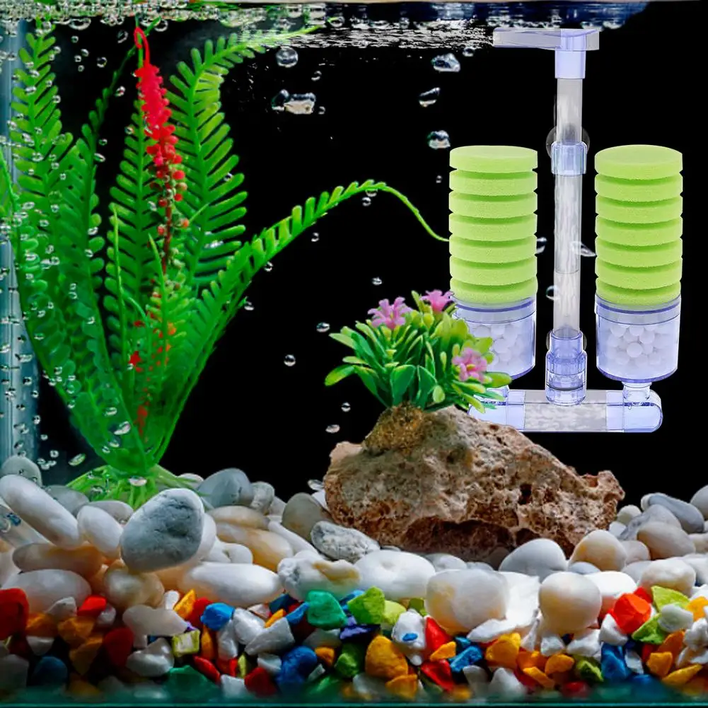 Аксессуары для аквариума, Биохимический Губчатый Фильтр, фильтрация водной  воды, фильтр для очистки аквариума | AliExpress