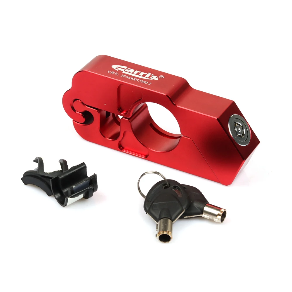 Motorcycle Grip Lock Security Safety Handlebar Handset Brake Lever Disc Locking Anti Theft For Scooter ATV Dirt Street Bikes GTS |