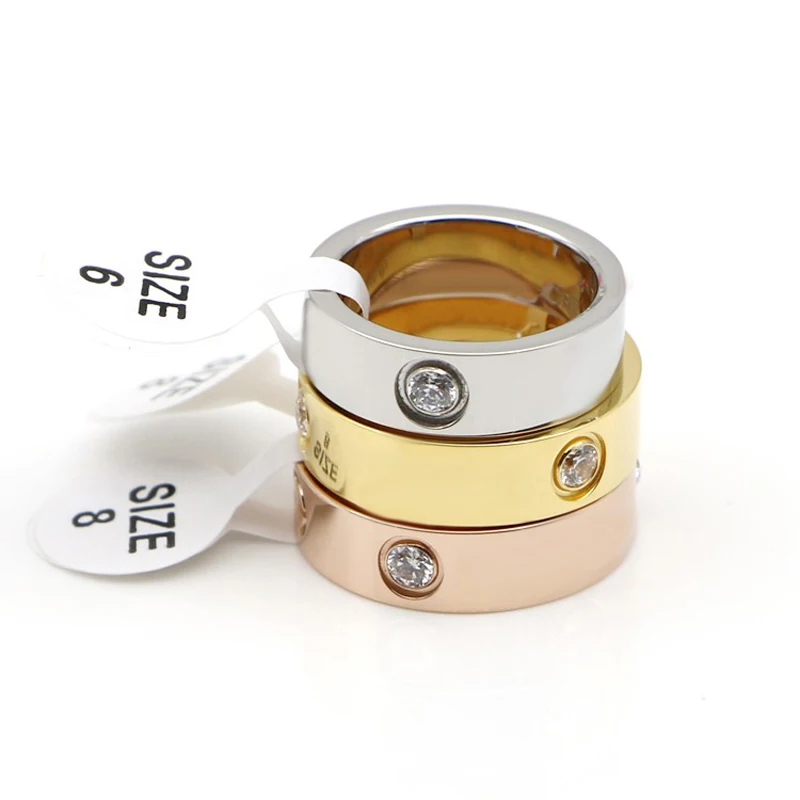 Кольца с крестообразным винтом для женщин аксессуары ювелирные изделия из