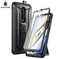 for oneplus 7 pro case supcase ub pro heavy duty full body rugged holster cover case with built in screen protector kickstand