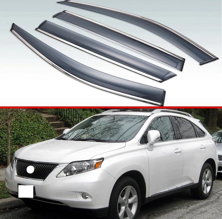 

Козырьки для Lexus Rx (AL10) RX330, Rx270, Rx300, Rx400h, Rx450h 2010-2015, пластиковые накладки на окно автомобиля