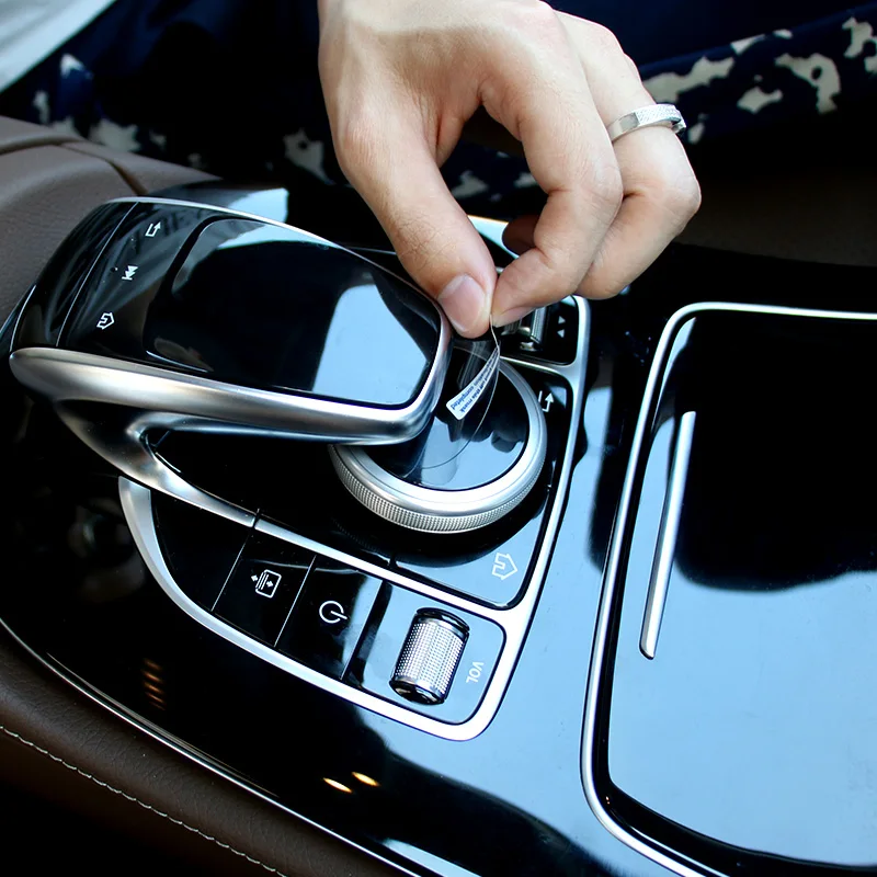 Автомобильная пленка на центральную ручку управления переключателем Lsrtw2017