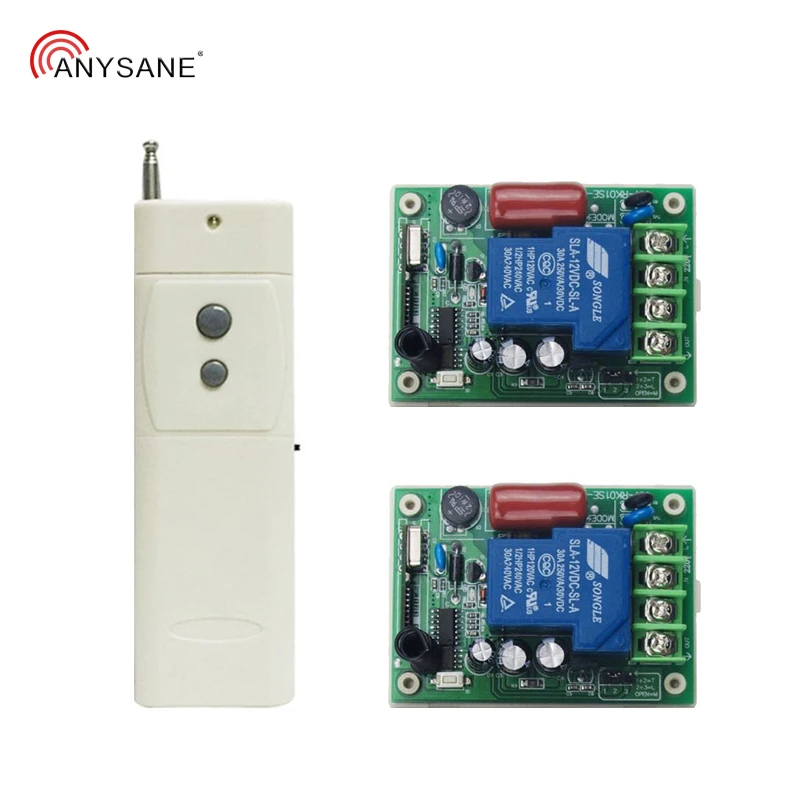 3000 м беспроводной пульт дистанционного управления 2 канальный 433 мгц