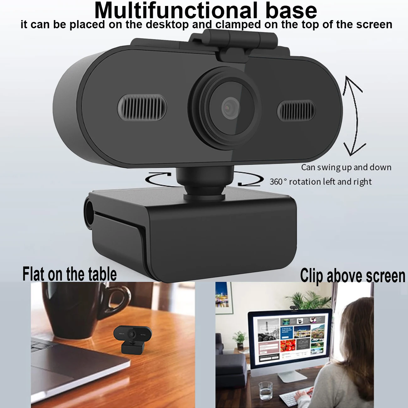 Веб-камера для ПК с микрофоном 1080P Usb | Компьютеры и офис