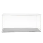 Акриловая витрина, чехол из плексигласа, Самосборная пластиковая база, Пылезащитная для модели
