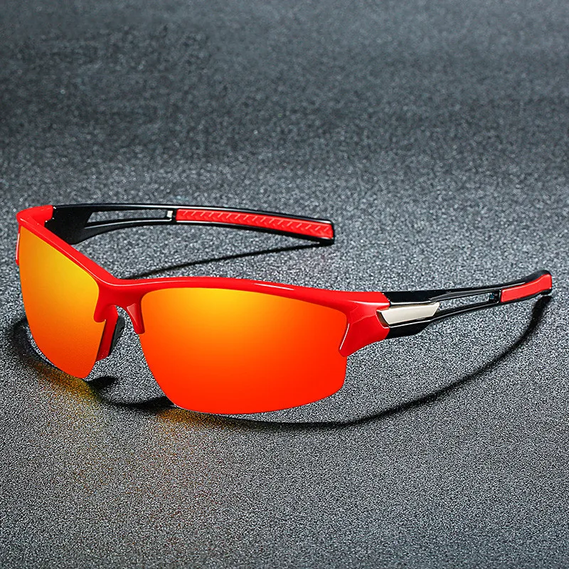 Поляризованные солнцезащитные очки унисекс ветрозащитные красочные 412