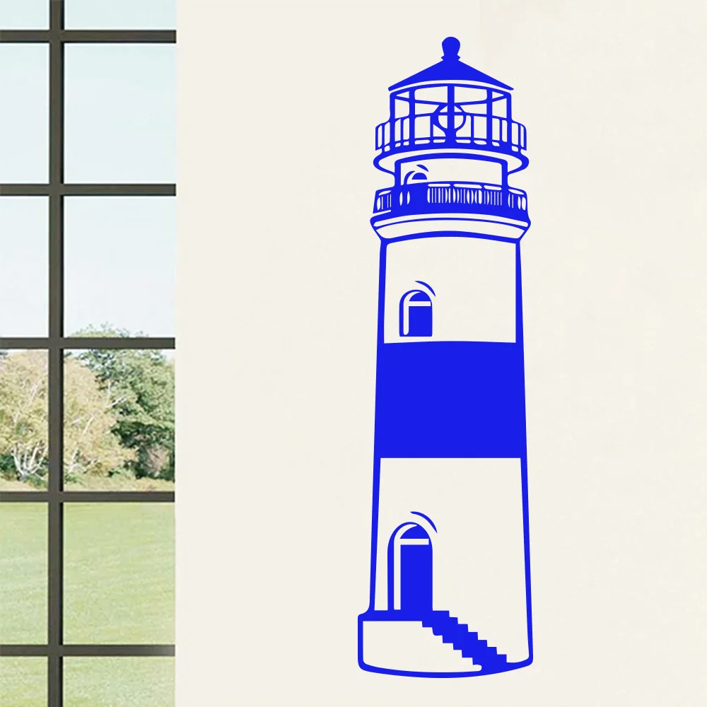 COCOPLAY Маяк шаблон стикер для гостиной украшения аксессуары виниловая наклейка на