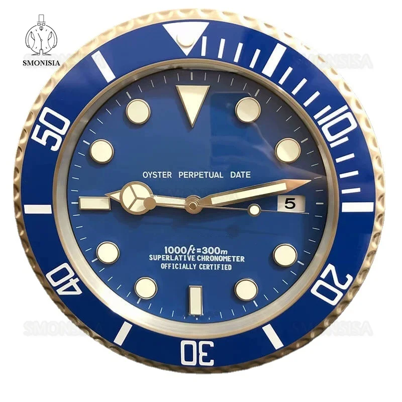 Настенные часы из нержавеющей стали брендовые роскошные современные настенные |