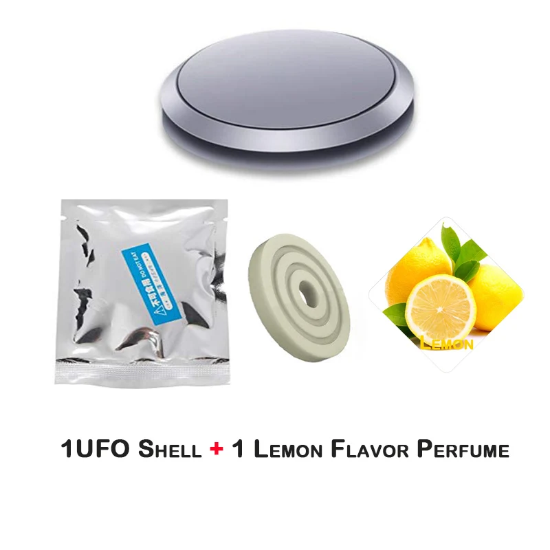 Sliver Set 1 perfume Мини НЛО Аромат для авто автомобиля духи сиденье автомобиля диффузор автомобильный освежитель Авто Ambientador Carro Choce - Название цвета: Sliver Set 1 perfume