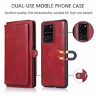 Для Galaxy A51 чехол роскошный 2 в 1 ретро искусственная кожа Магнитный чехол книжка флип чехол для Samsung Galaxy A81 A71 A50 A31