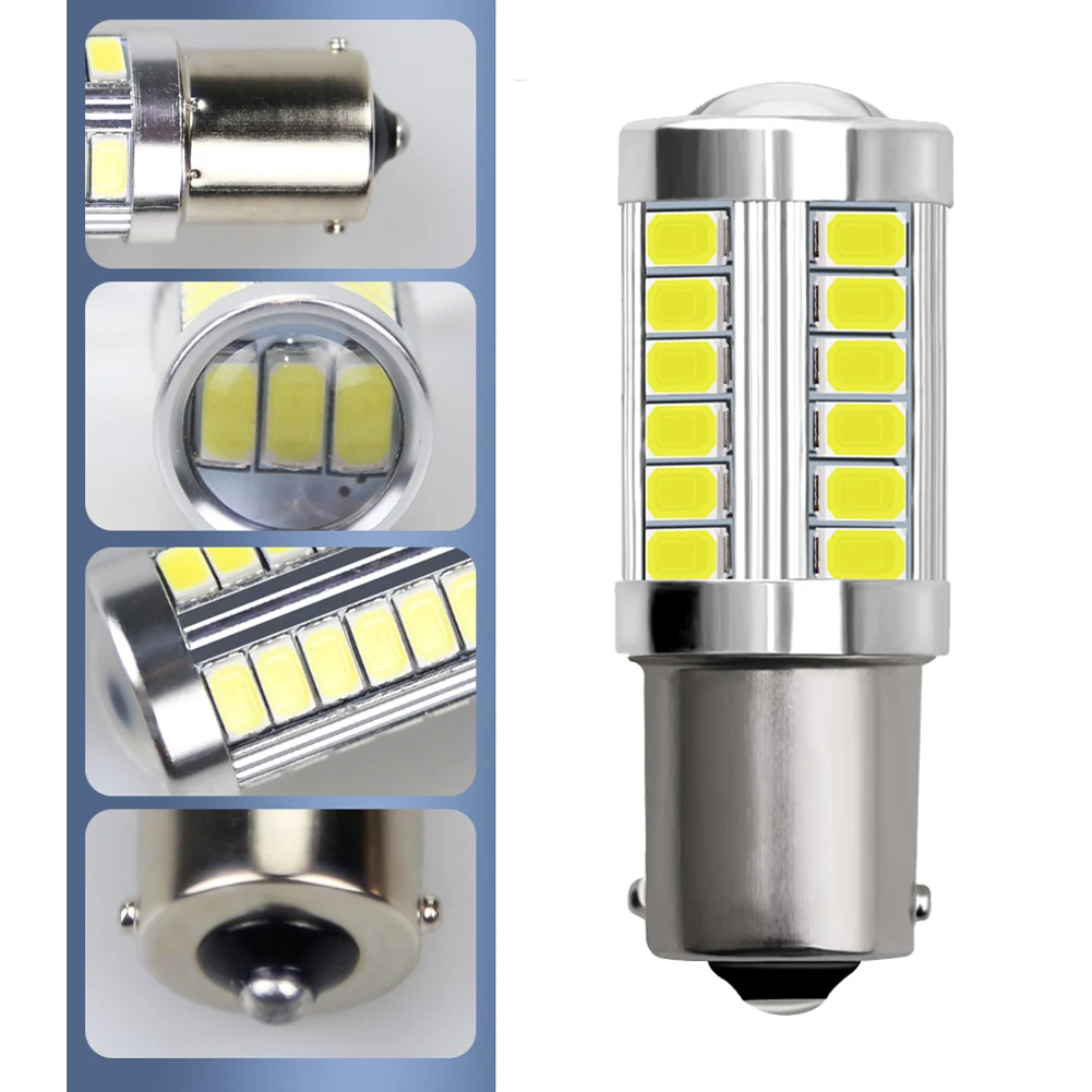 2 шт. 1157 5730 33SMD Автомобильный светодиодный стоп-сигнал светильник вождения замена