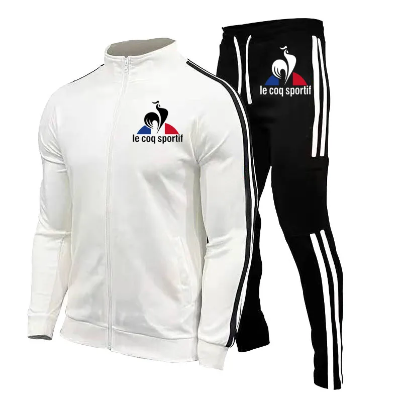 

2021New 2 Pieces Sets Tracksuit Printing Men Hooded Sweatshirt+pants Pullover Hoodie Sportwear Suit Casual Sports Men Clothes