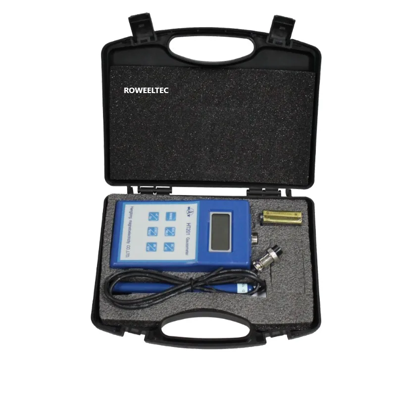 Цифровой магнитный флюс Измеритель постоянного тока 2000mT HT201 высокого качества