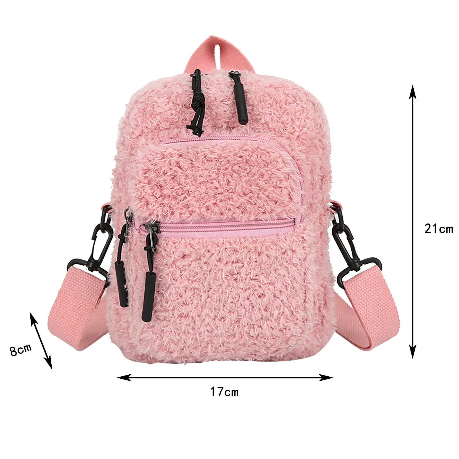 

Elegant Design Velvet Women Tote Handbags Casual Large Capacity Ladies Shoulder Bag Simple Fashion Female Messenger Bags