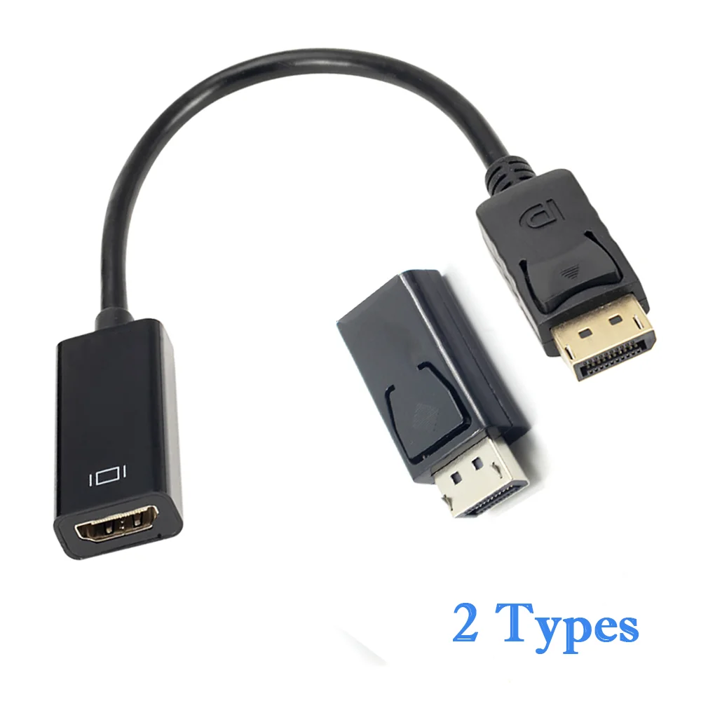 Переходник DP в HDMI совместимый кабель штырь гнездо проводной конвертер для