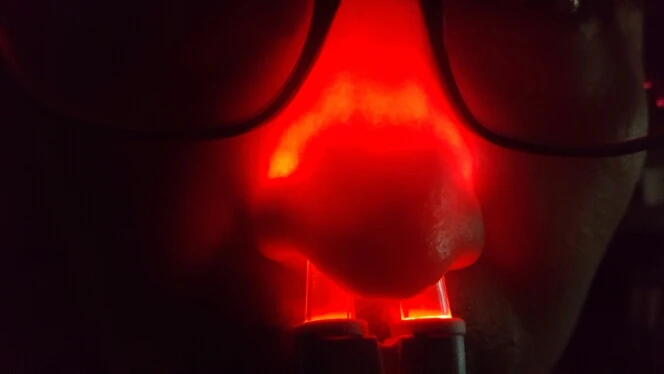 Лазерная импульсная терапия для носа лечения ринитов синусит массажное