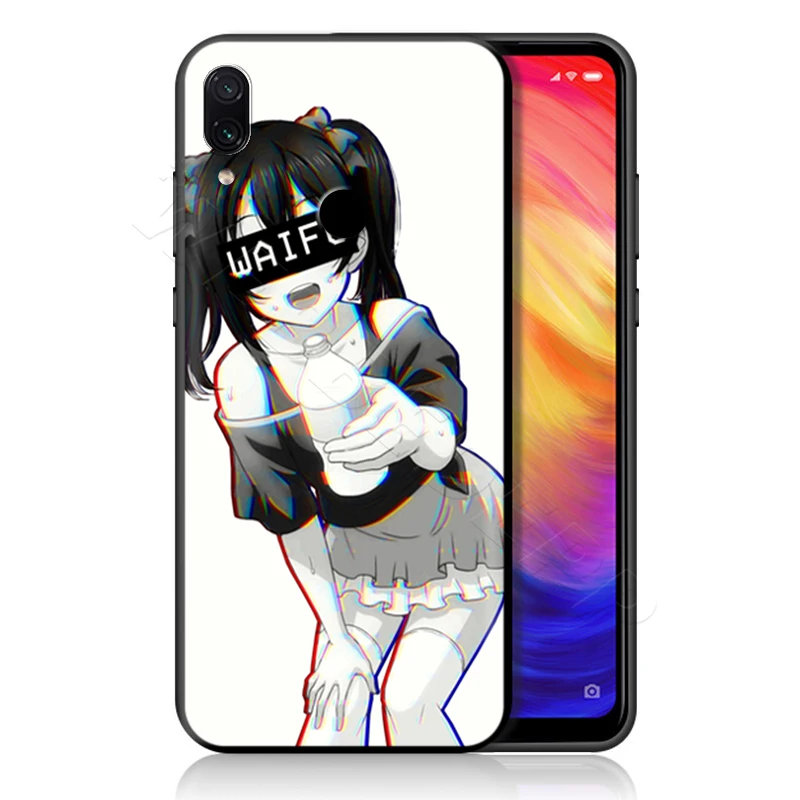 Чехол хентай Харадзюку аниме девушка для Xiao mi Red mi Note 8 mi 3 6 8 9 A1 A2 A3 8A 6X9 T CC9 Lite SE Pro Max F1 10