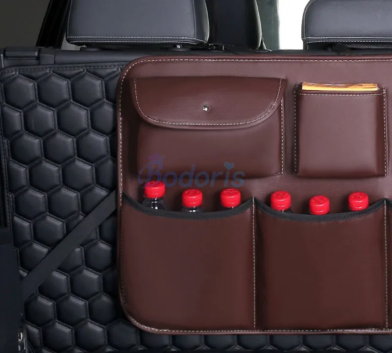 Автомобильный органайзер сумка для хранения на спинку сиденья салона уборка Toyota