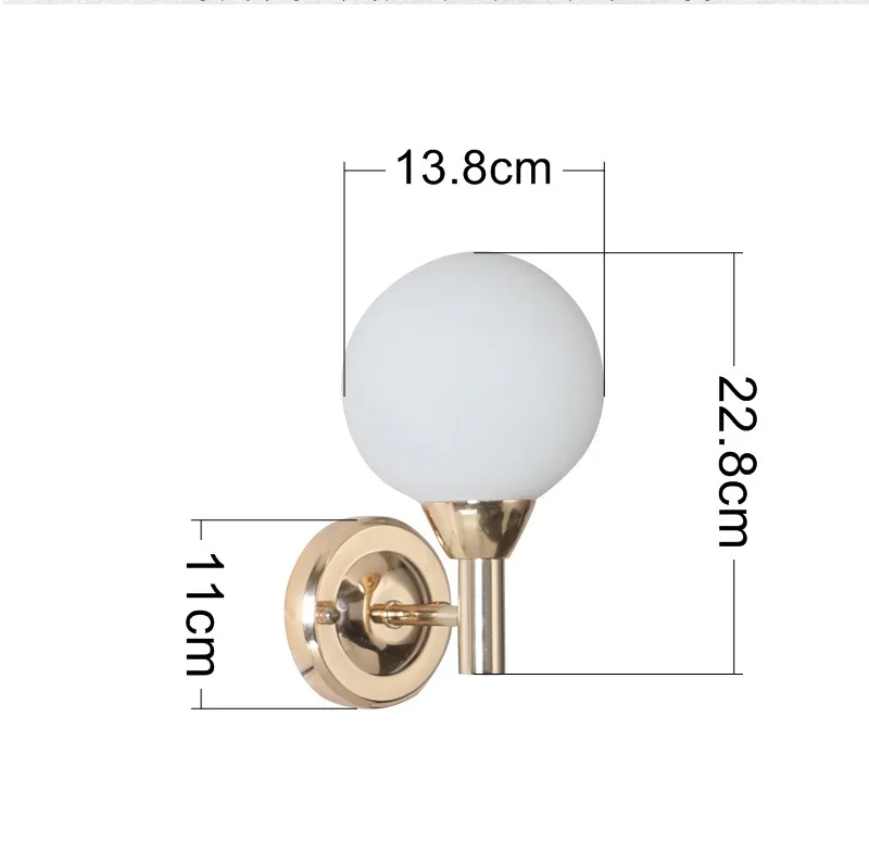 

New modern creative indoor bedside wall lamp, modern simple, living room, corridor, aisle, stair, background wall lamp