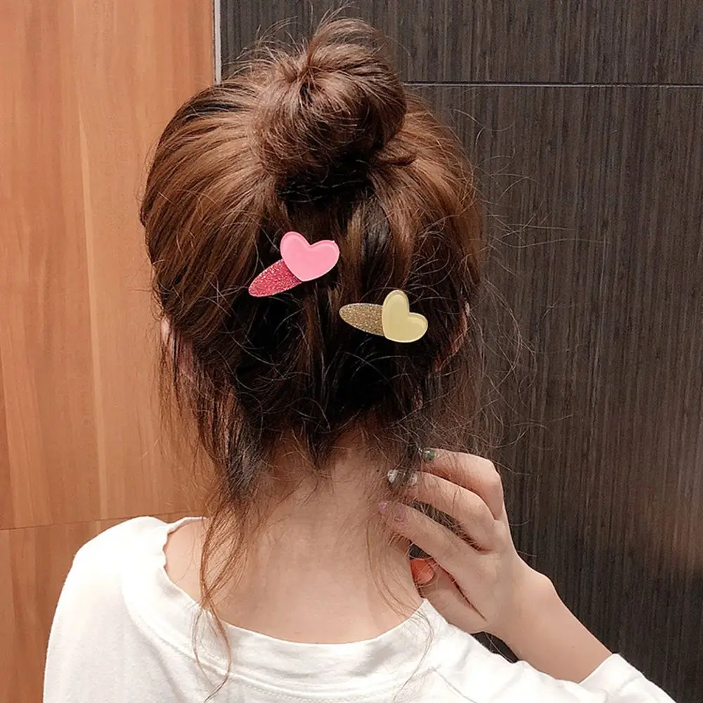 3 шт./компл. фантазия разноцветный принт Для женщин заколка для волос с блестками