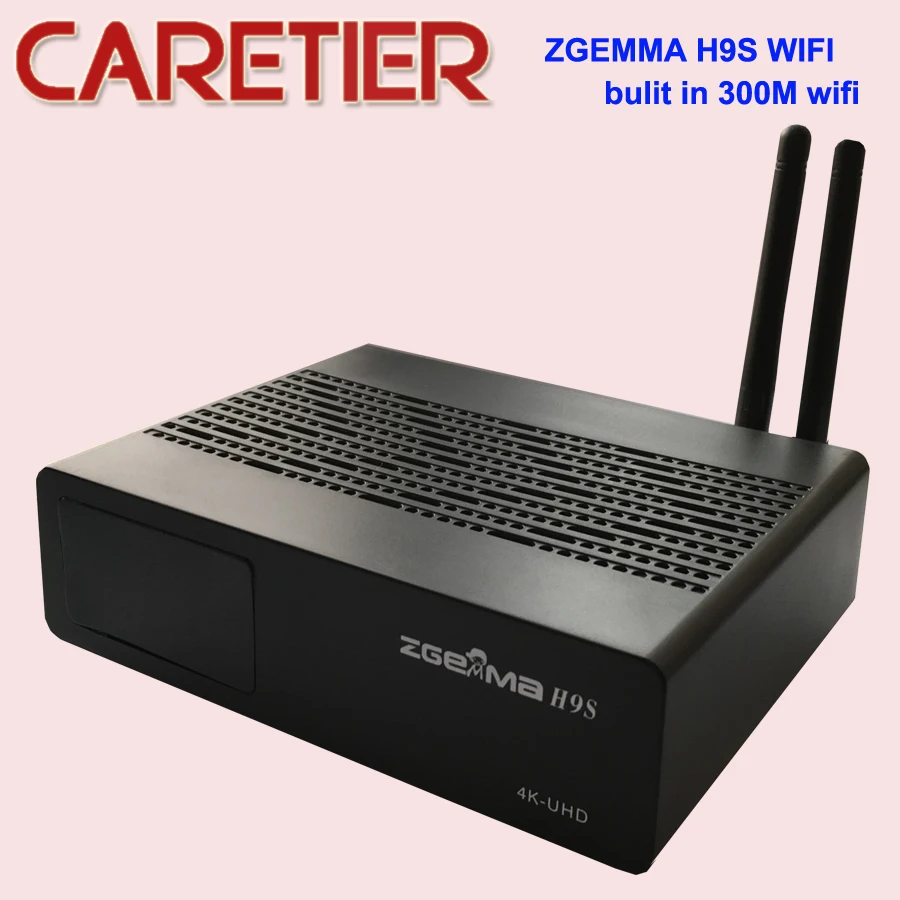 Супер ZGEMMA H9S 4K UHD tv Box H.265/HEVC поддержка QT Stalker IP tv один DVB-S2X спутниковый тюнер