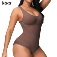 bodysuit shapewear seamless waist trainer full body shaper women tummy control slimming sheath abdomen slimming corset