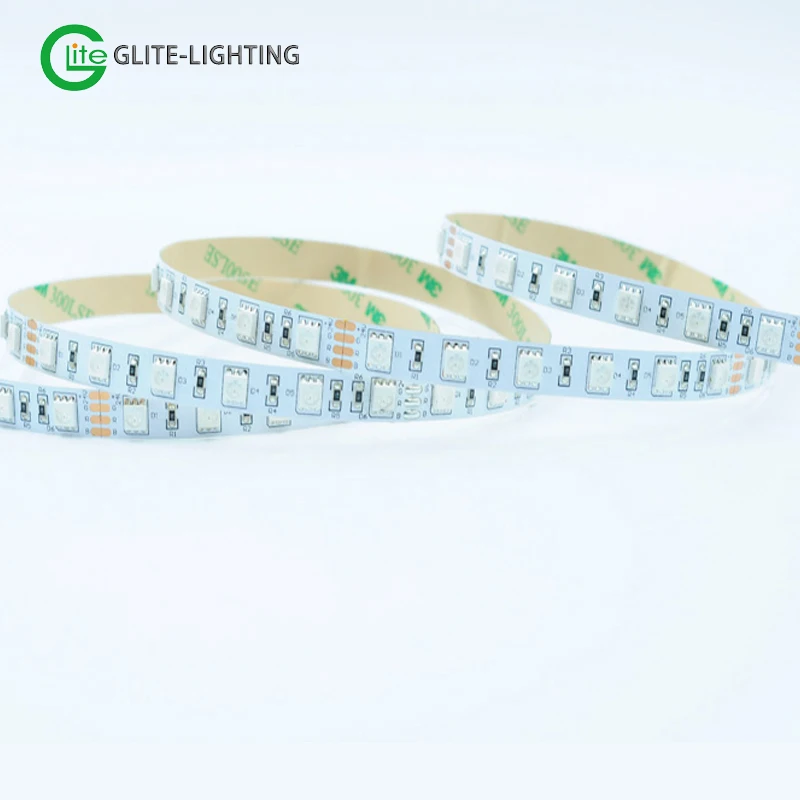 Водонепроницаемая светодиодная ленсветильник 5 м IP67/65/30 5050 SMD 24 В постоянного тока