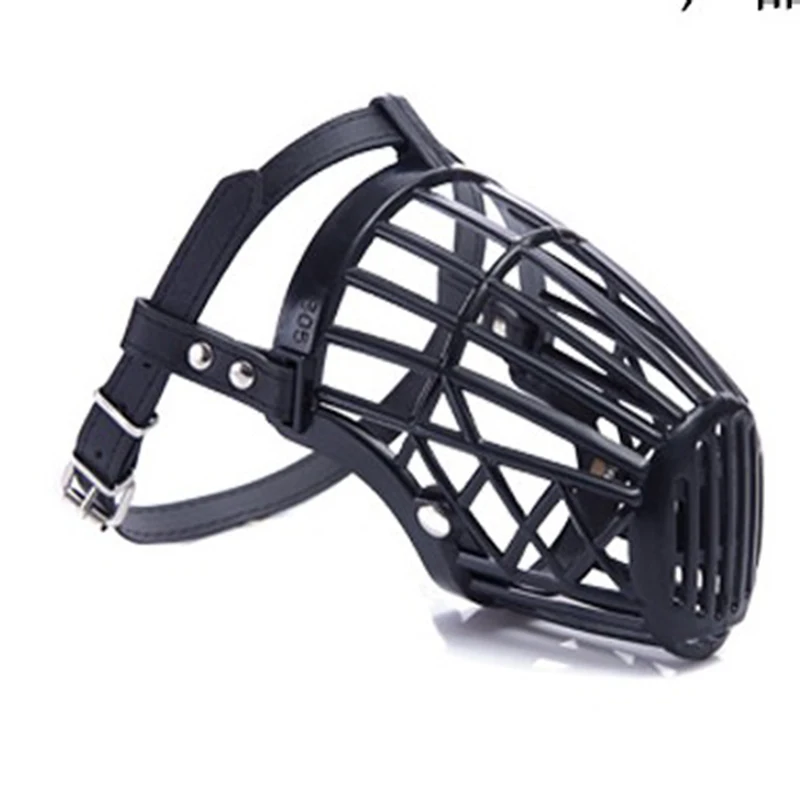 

Pet Nylon Muzzles mouth PU Straps Mask Anti-Bite 7 Sizes Pet Dog Muzzles mouth Cover for Puppy Medium Dog Adjusting Bark Chew