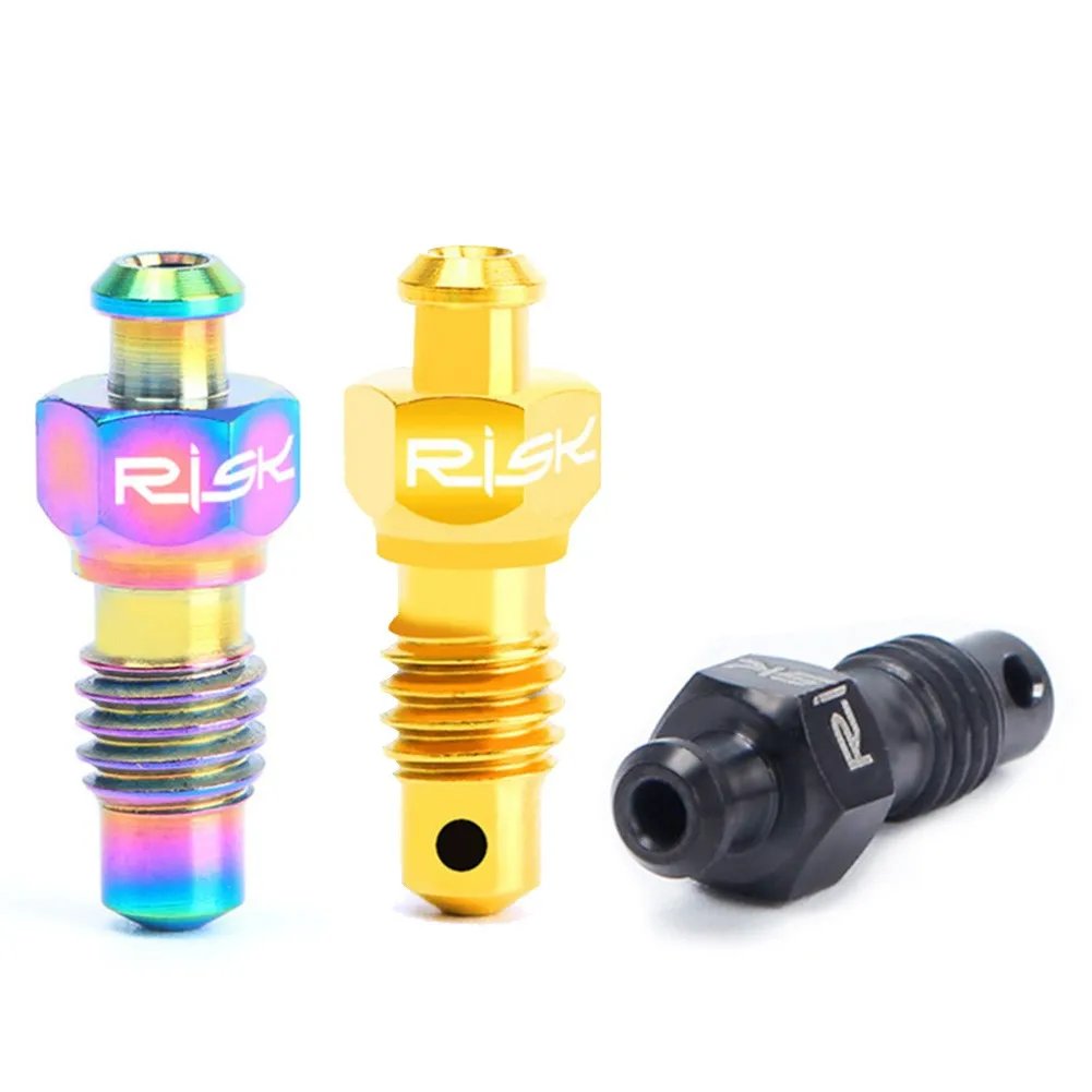 

2Pcs Ultralight Titanium Bicycle Screws For Disc Brake Caliper Clamp Bike Oil Disc Brake Clamp Caliper Bolts Cycling Accessories