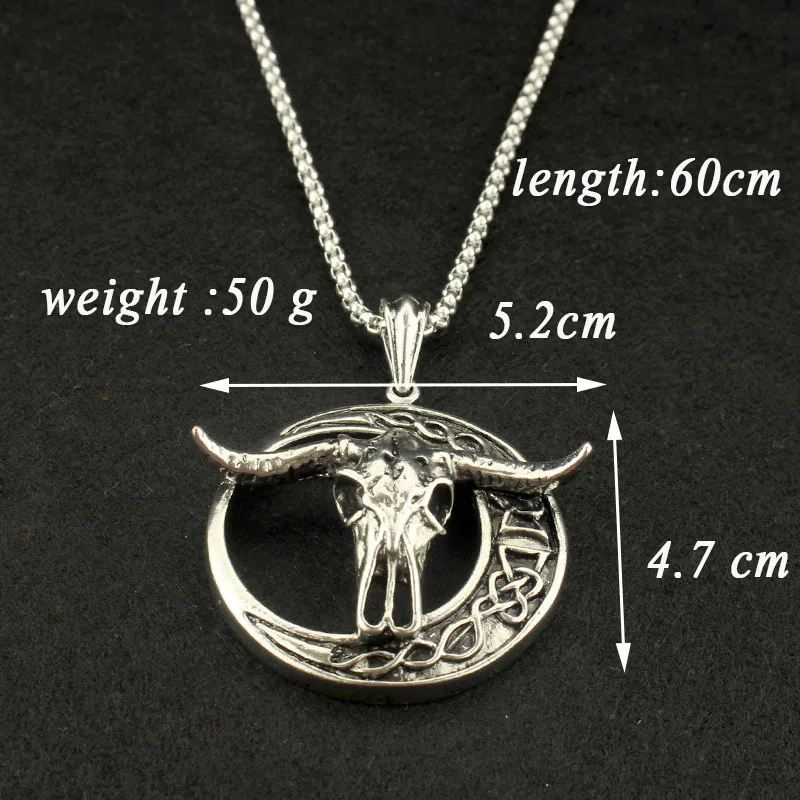 sheep head Baphomet перевернутая голова козла пентаграмма кулон ожерелье Baphomet LaVeyan LaVey сатанинские оккультные панк ожерелья для мужчин - Окраска металла: sheep head