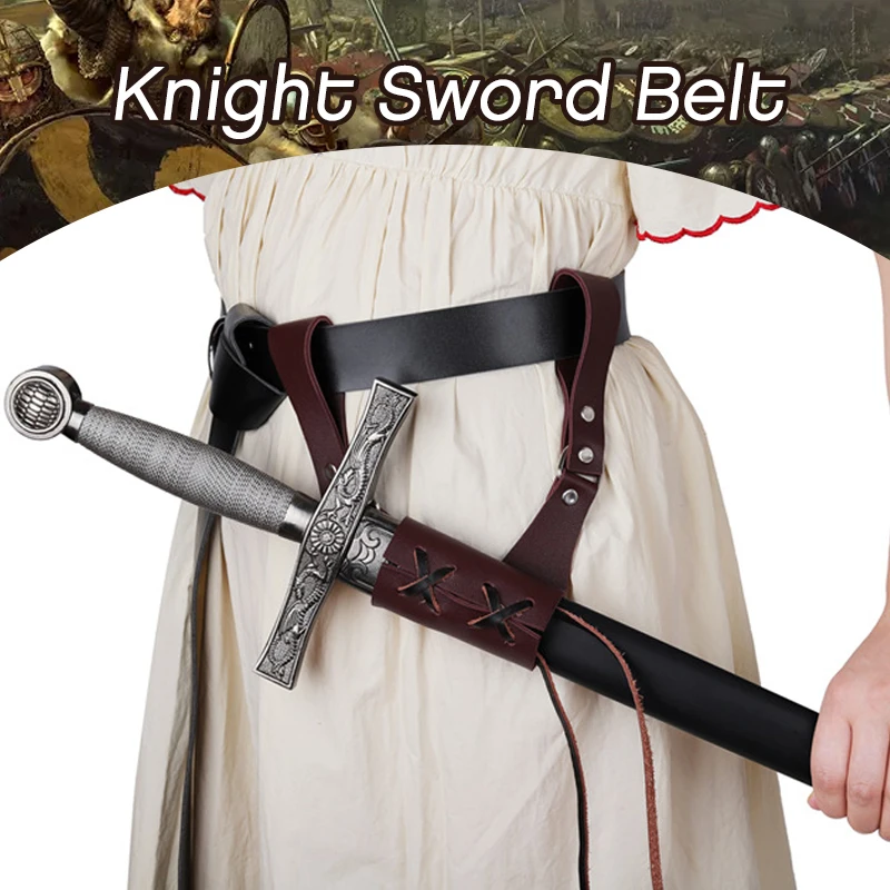 Средневековый меч пояс ножны скаббард с держателем для взрослых Для мужчин в
