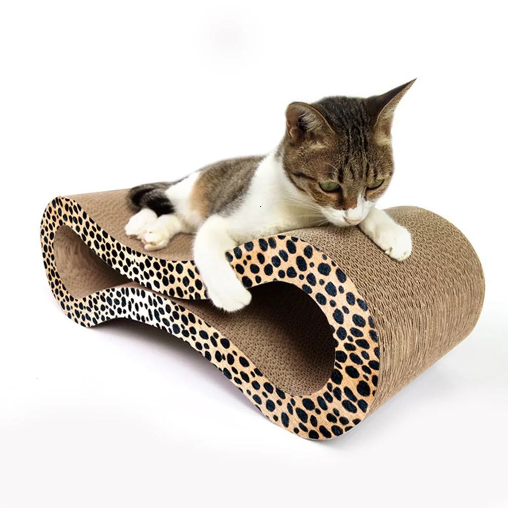 Когтеточка из гофрированной бумаги для кошек игрушки домашних животных