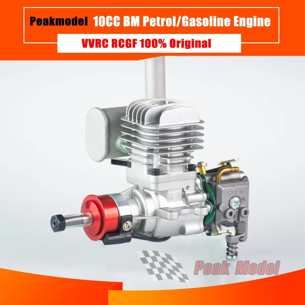VVRC RCGF 10cc бензиновый/бензиновый двигатель с задней/боковой выхлопной трубой 10ccRE /