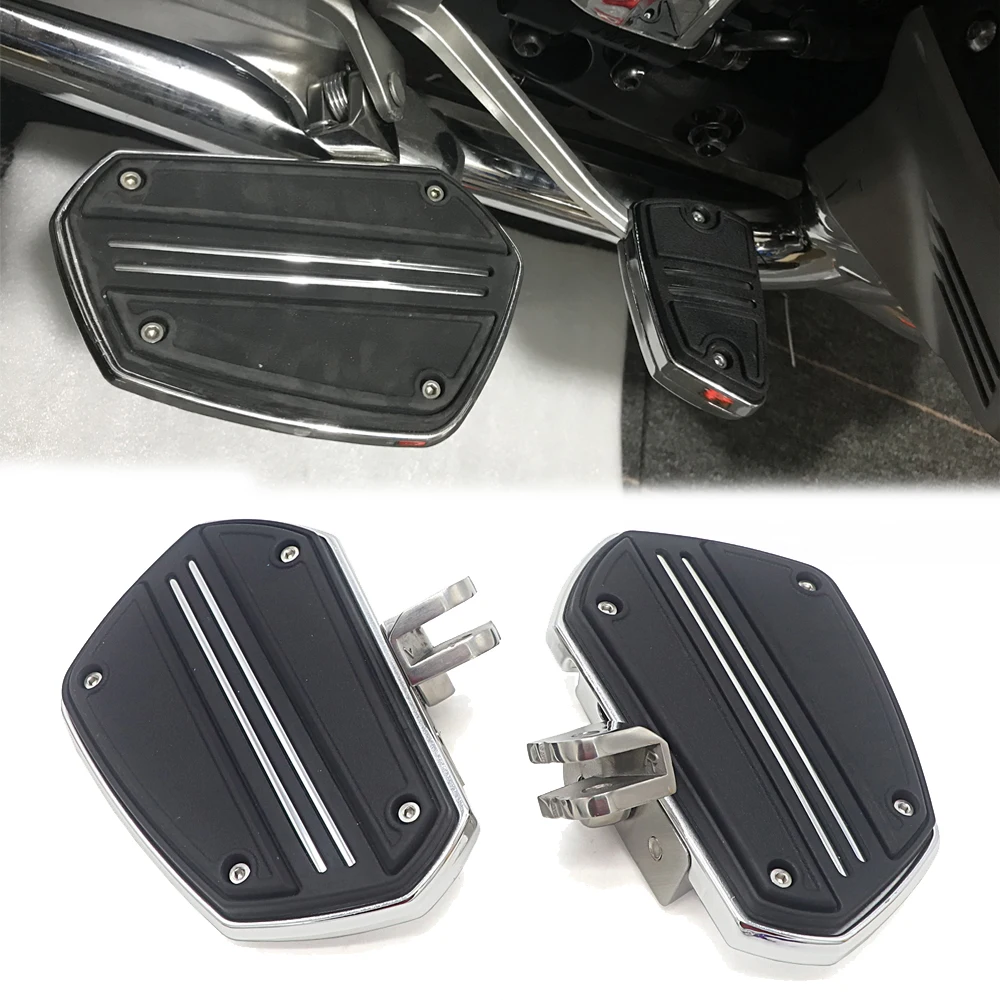 

New Motorcycle Chrome-Plated Double Track Floor For Honda Goldwing Tour DCT Airbag 1800 F6B GL1800 2018 2019 2020 2021