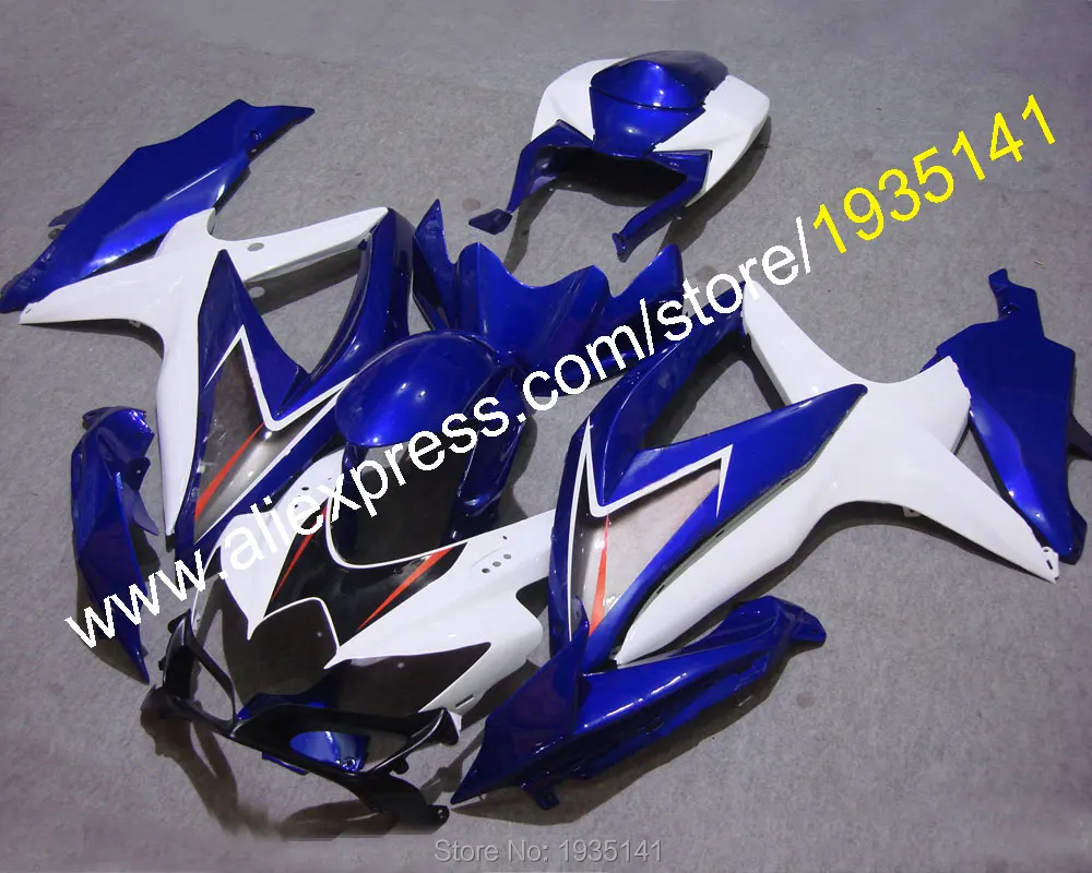 

Для Suzuki GSXR600 K8 GSX-R750 2008 2009 2010 GSX-R600 GSXR750 08 09 10 Aftermarket Moto обтекатель комплект (литье под давлением)