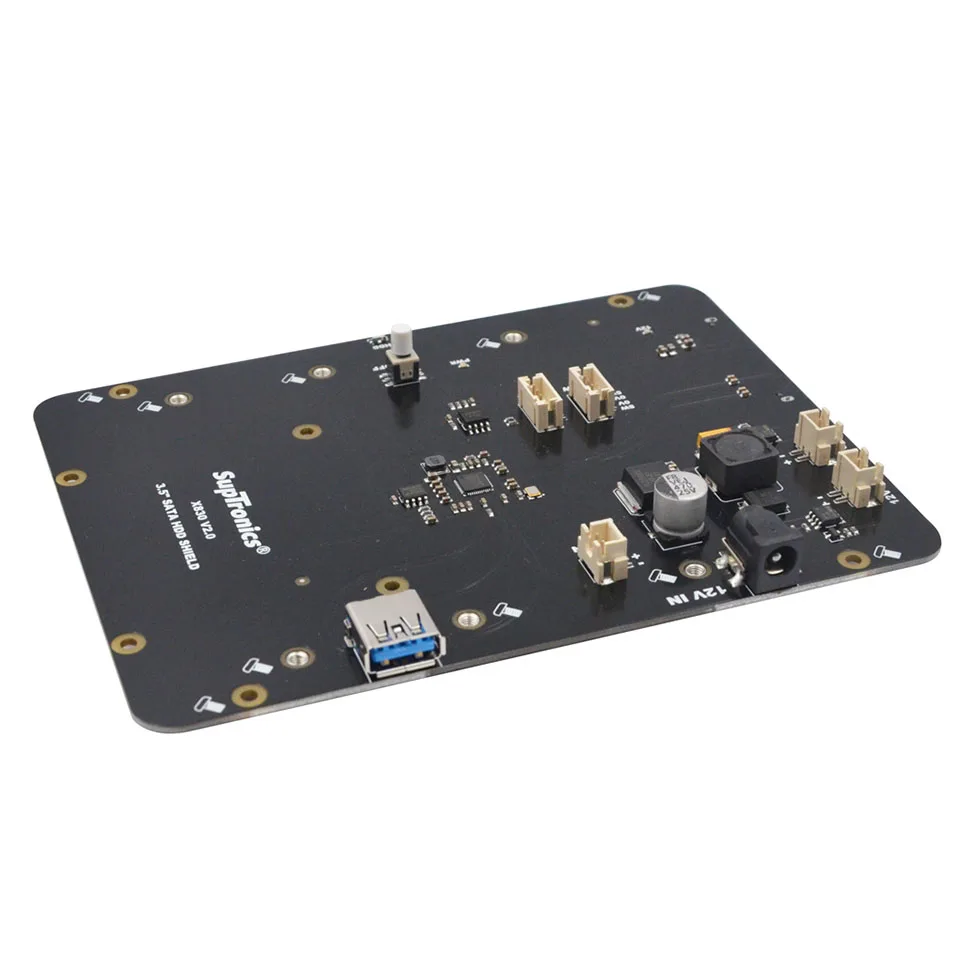 X830 Raspberry Pi 2 3 B+ Plus/3B X830 V2.0 HDD Плата расширения ж/Veilig Функция выключения, 3," SATA HDD Opslag модуль - Цвет: X830