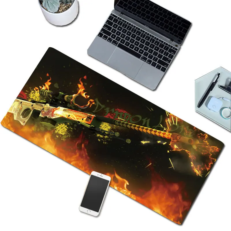 Ar-15 AK47 Oversized Mouse Pad Gun Cleaning Mat Gaming Desk Mousepad Customization 300*8000*2mm for Gamer | Компьютеры и офис