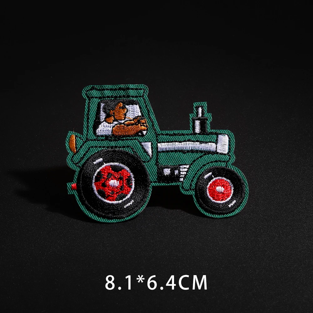 N3-BT6584 Мини-нашивки CarTruck для аппликация на одежду Одежда Железный на патч куртка вышитая наклейка для транспорта шитья мотоцикла автобуса Декор - Цвет: N3-BT6584