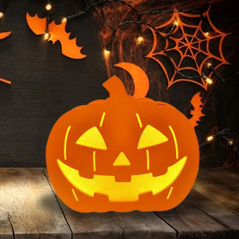 

Halloween Ornament Pumpkin Lantern Decorative Pendant Lights Home Festive Party Lantern Halloween Props Creative Gift New