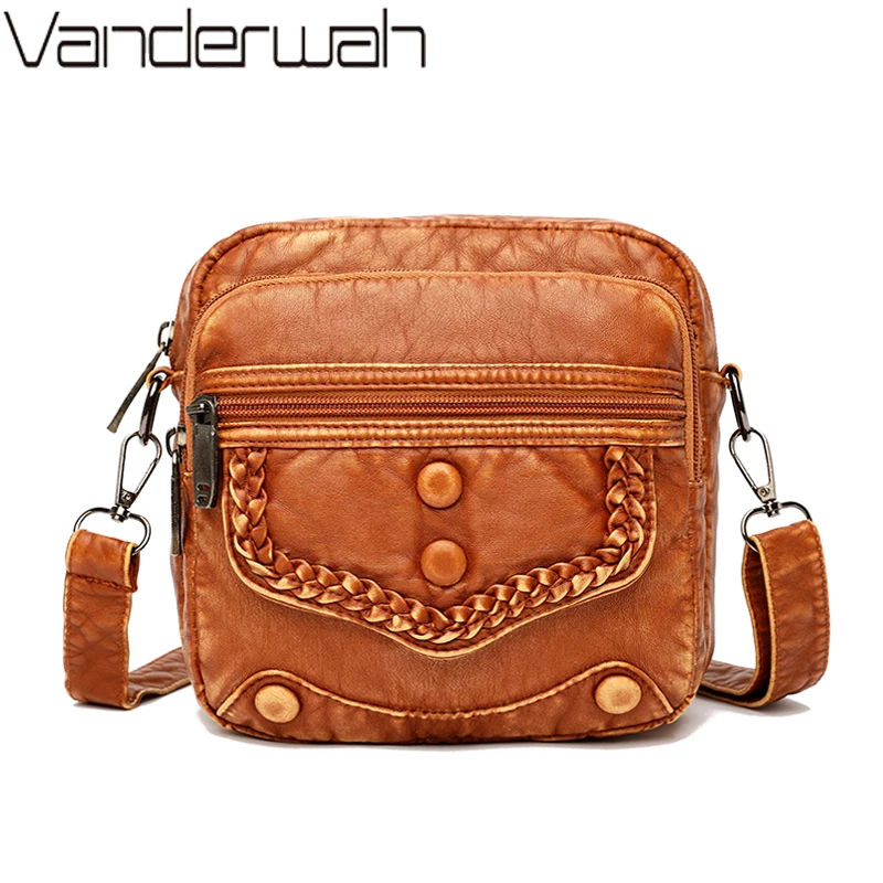 Женская сумка Кроссбоди из искусственной кожи с заклепками для девушек