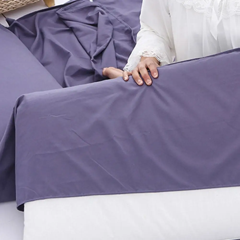 210x75cm Ultralight Sleeping Bag Portable Outdoor Camping Hiking Hotel Single Liner Folding Travel Lightweight Envelope Bedding - купить по