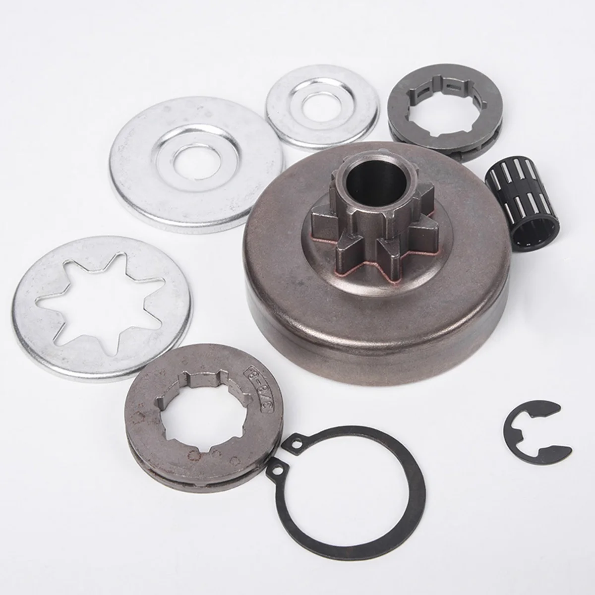 Clutch Sprocket Rim Drum Washer Bearing Sets For Stihl 038,MS380,MS381 Chainsaws