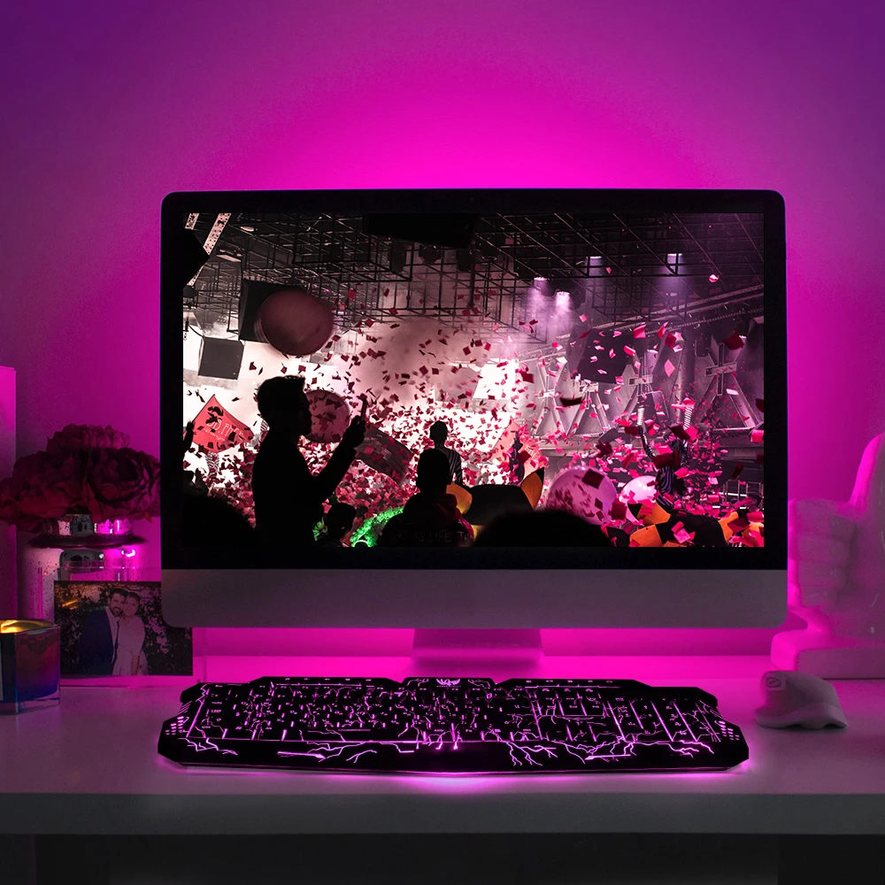 

Russian Keyboard LED Backlit Gaming Keyboard And Mouse USB Wired Full-Key Professional Keyboard Panel Frame Waterproof