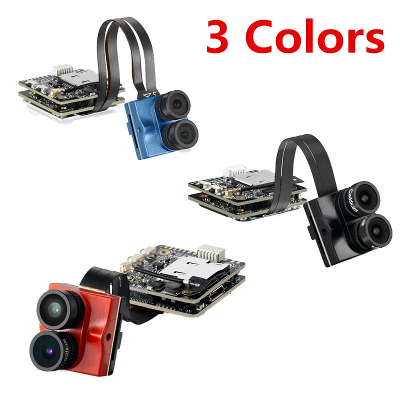 Caddx Tarsier 4K 30fps 1200TVL двойной объектив WDR HD Запись DVR аудио OSD WiFi Мини FPV камера для RC Racing