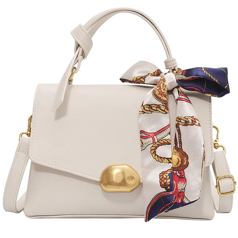 

Niche Design High-quality Handbags 2021 New Fashion All-match Ins Messenger Bag Hot-selling Square Bag Handbag Width: 23.5cm